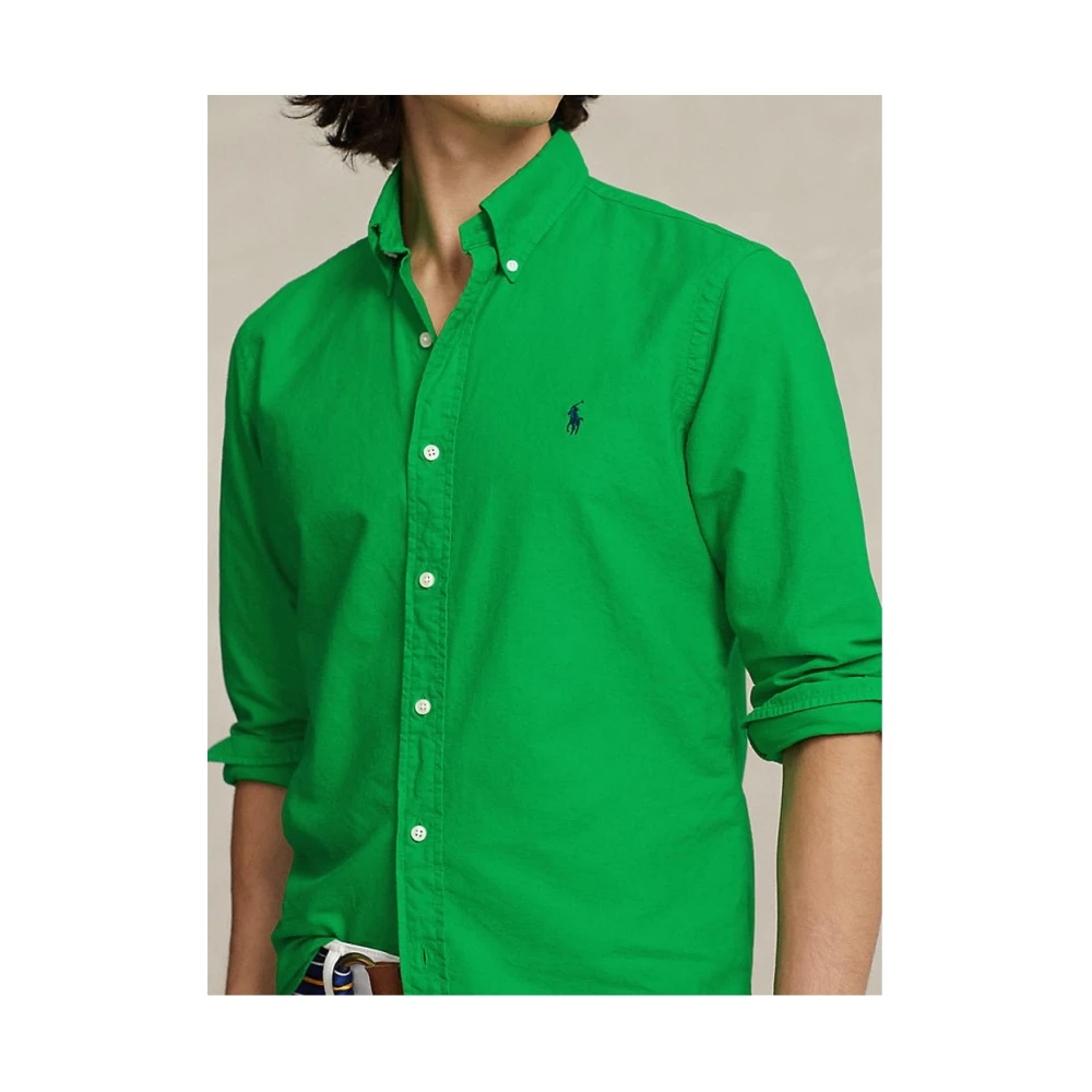 Ralph Lauren Klassieke Overhemd Green Heren