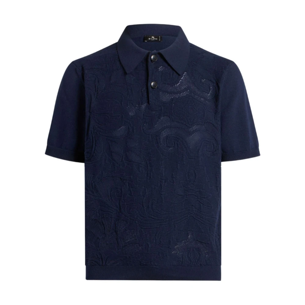 Etro - Tops > Polo Shirts - Blue - Etro - Modalova