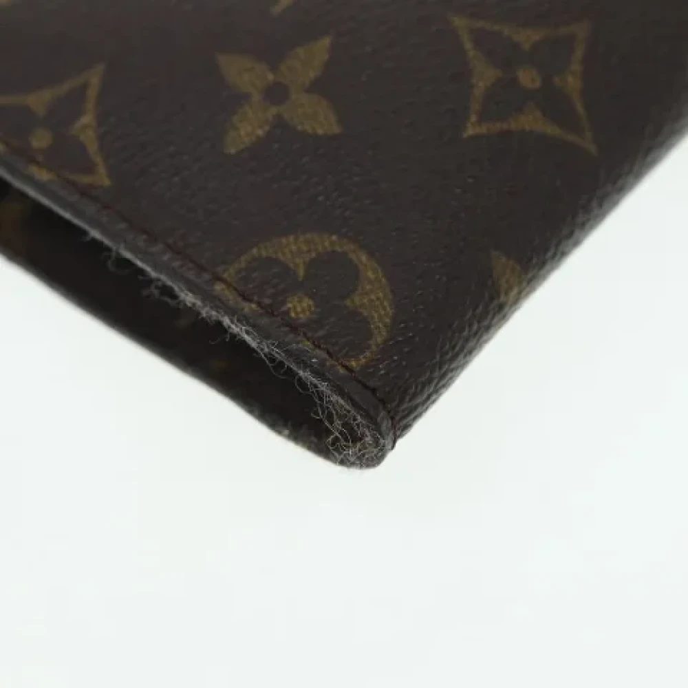Louis Vuitton Vintage Pre-owned Canvas pouches Brown Dames