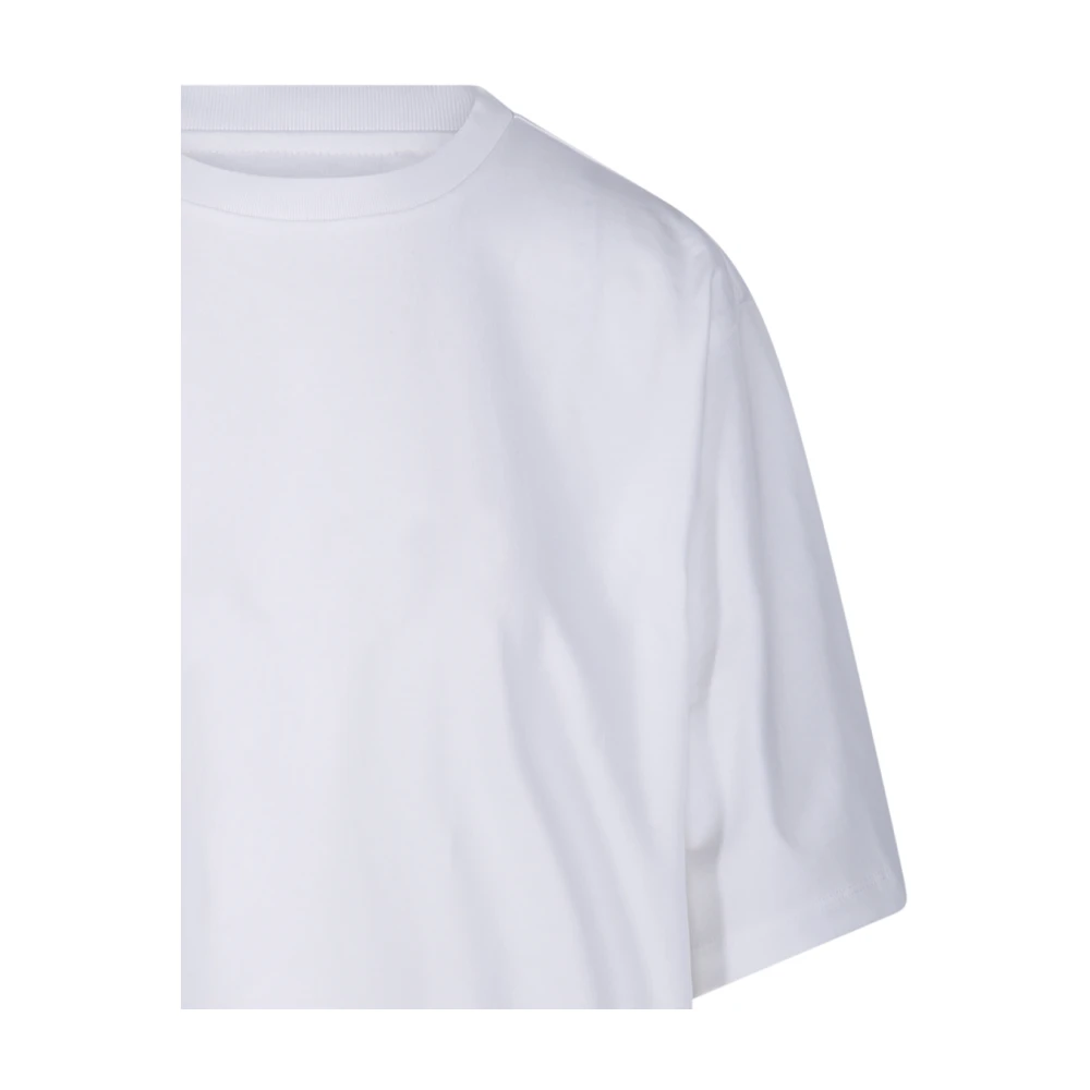 Róhe Optic White Classic T-Shirt White Dames