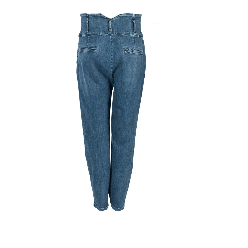 Liu Jo Wortel Fit Jeans Blue Dames