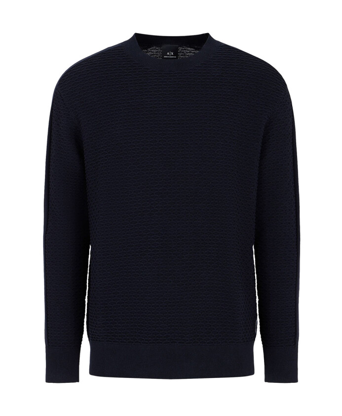 pullover-en-coton-marine