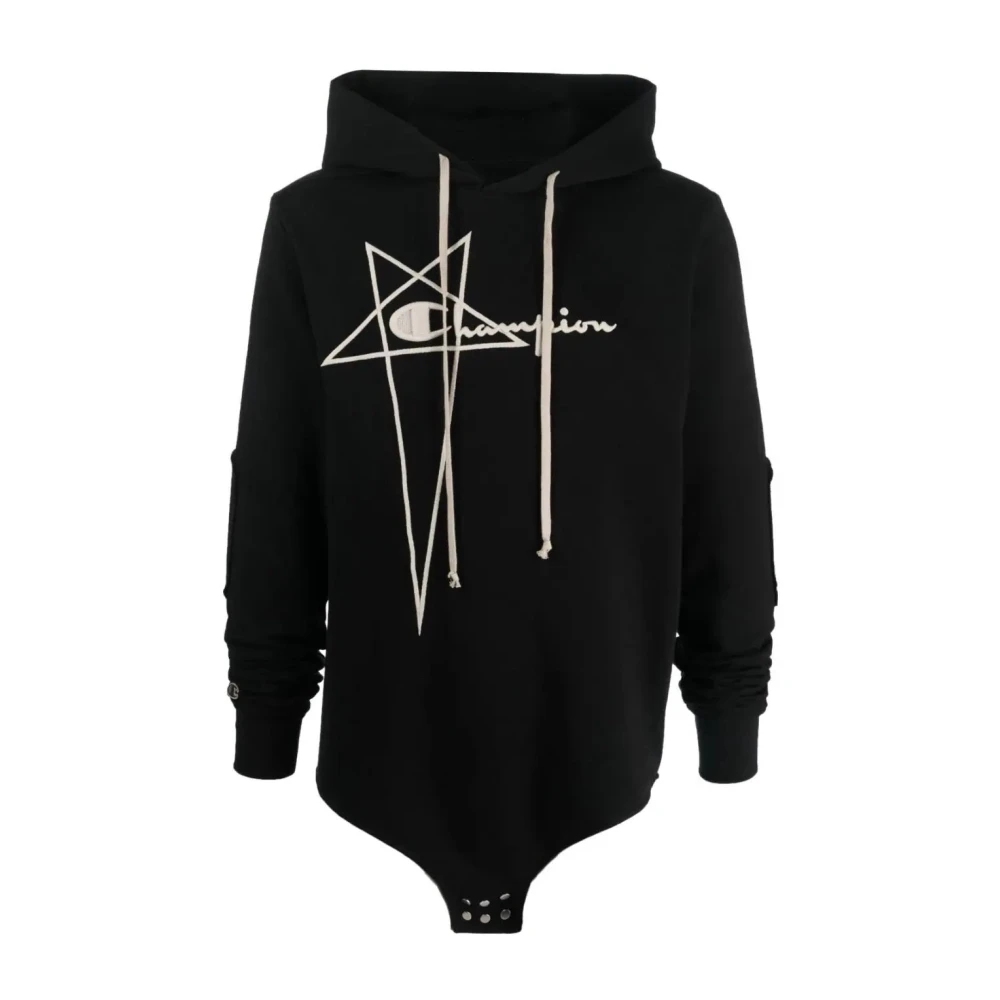 Rick Owens Hoodies Black Heren