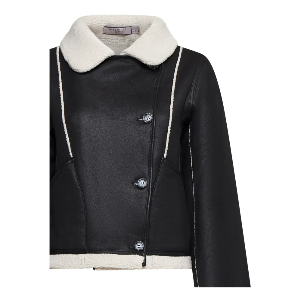 Urbancode Stijlvolle Jassen Collectie Black Dames