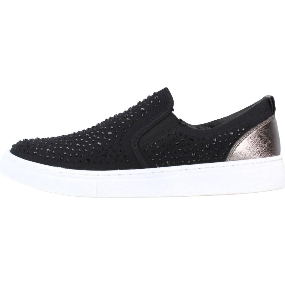 Lumberjack Trendy Slip-On Damessneakers Dames Schoenen Zwart