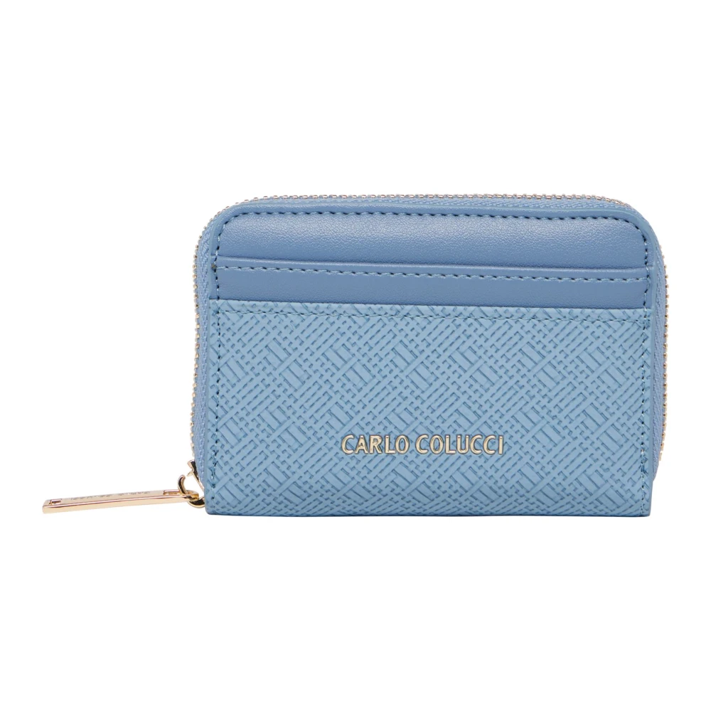 Carlo Colucci Women's Blue Wallets & Cardholders, One Size, Small Wallet