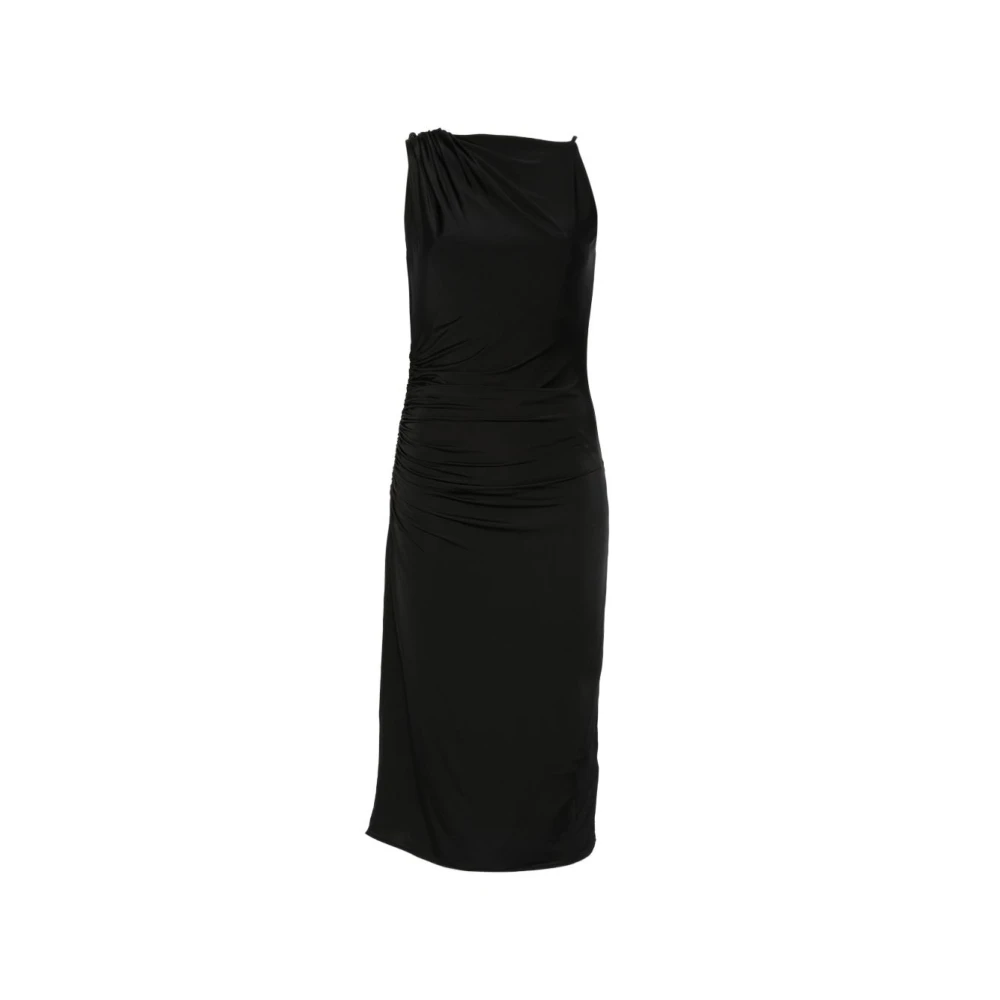 Marella Women's Black Midi Dresses - Midi Dresses - L - Dresses