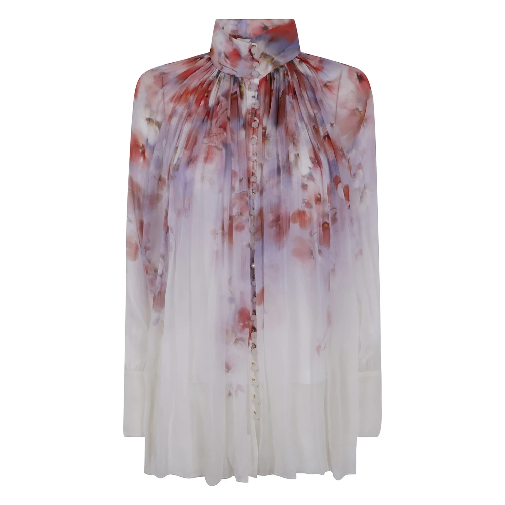 Zimmermann Flowy Smock Blouse Multicolor Dames