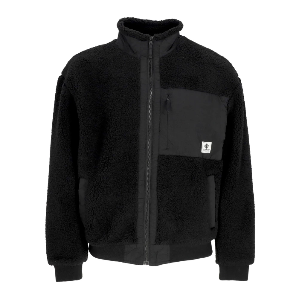 Element Men's Black Elet, Zip-Throughs, Xl, Sherpa Jacket