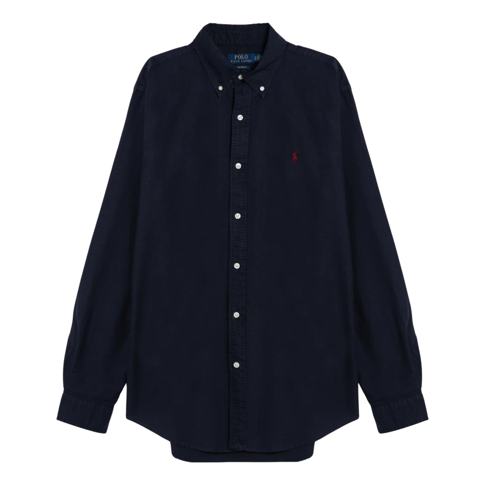 Polo Ralph Lauren Lange mouwen overhemd Blue Heren