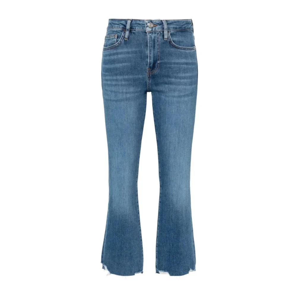 Frame Mini Bootcut Jeans Blue Dames