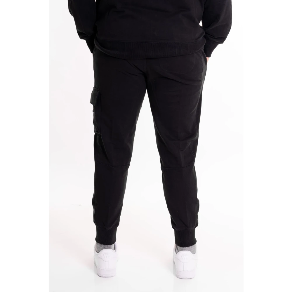 Calvin Klein Jeans Casual Badge Sweatpants Black Heren