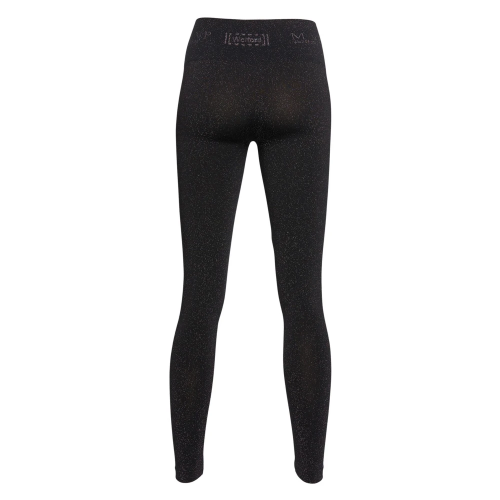 MVP wardrobe Metallic Leggings Black Dames