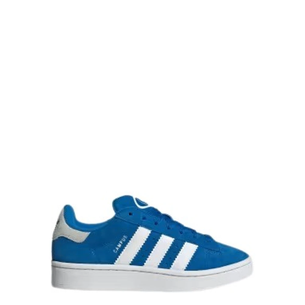 Adidas Retro Elektrisk Blå Campus Sneakers Blue, Dam