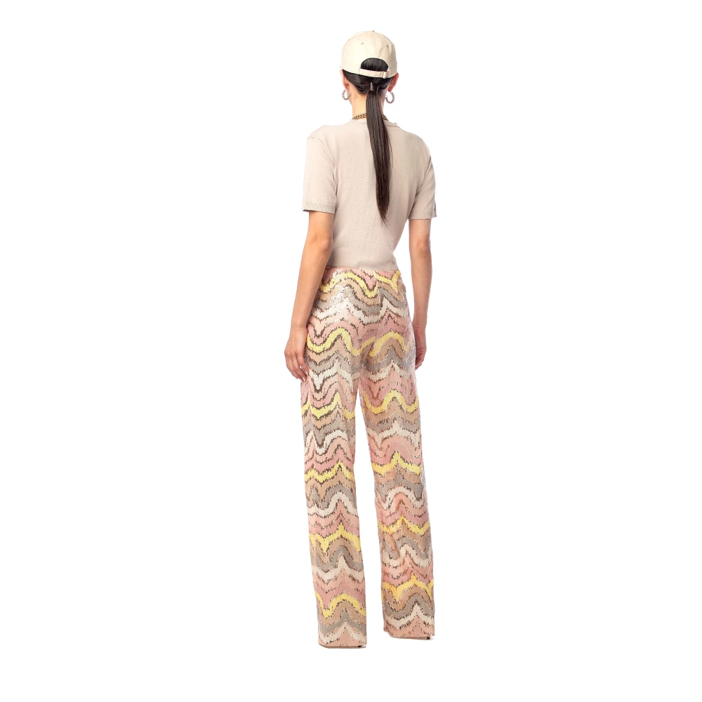 MVP wardrobe Venice Knit T-Shirt Beige Dames