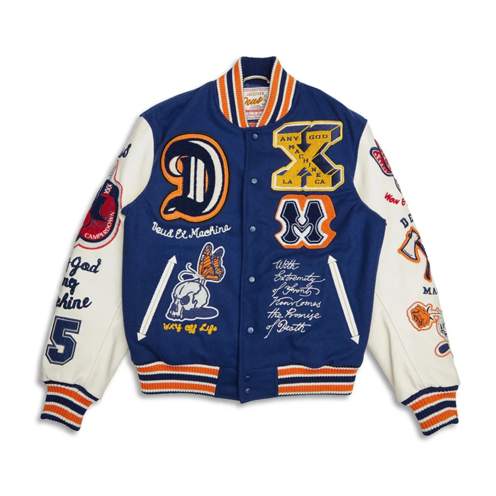 Deus Ex Machina Amanita Varsity Jacka Multicolor, Herr