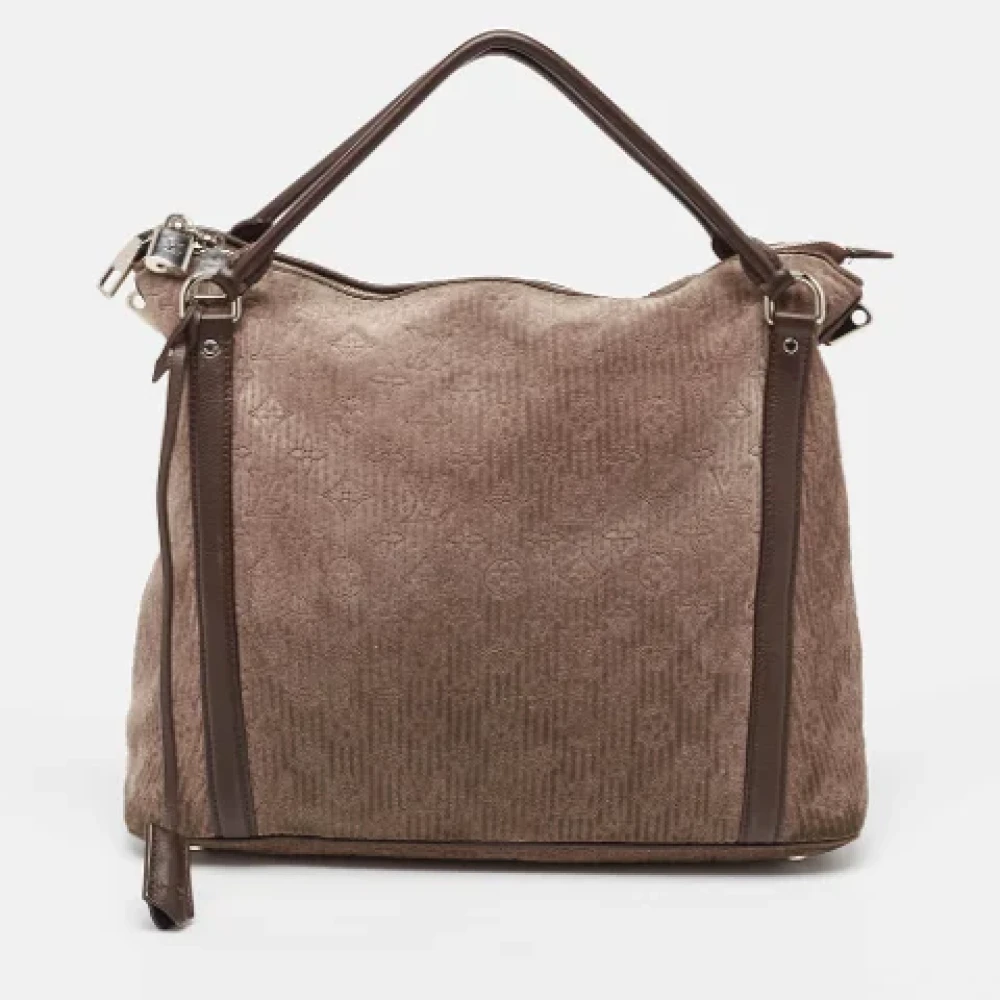 Louis Vuitton Vintage Pre-owned Leather handbags Brown Dames
