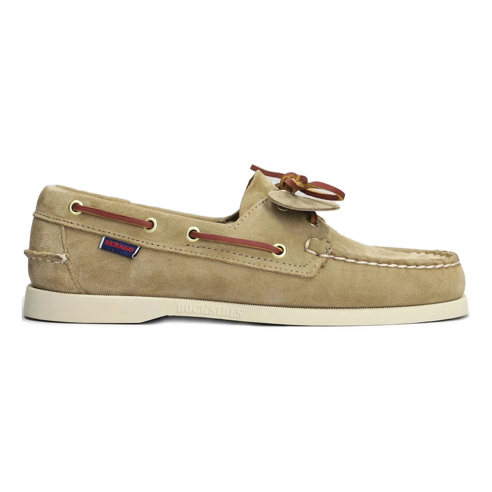Sebago Herren Taupe, Leder Für 78123Gw Portland Artisan Ox Taupe Portland Artisan Ox Leder Bootsschuhe (43), Flach, Schnürung, Lässig - Bild 6
