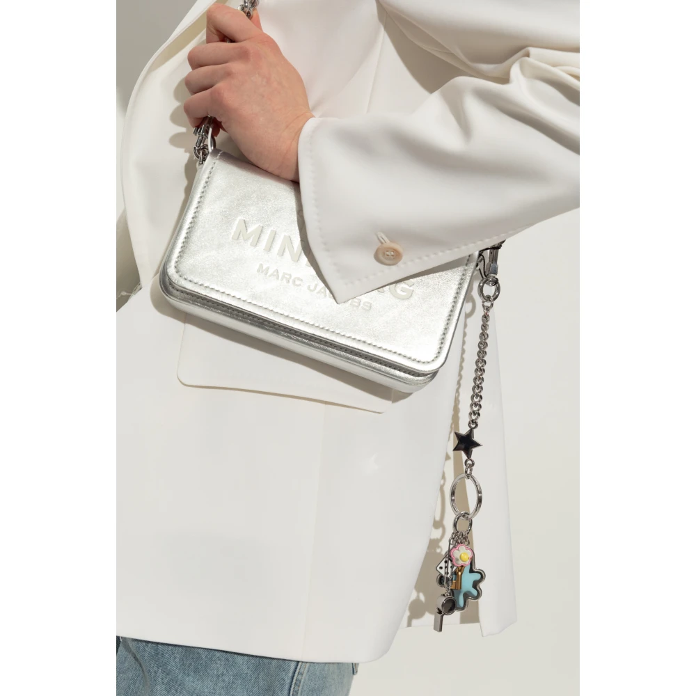 Marc Jacobs Messing sleutelhanger Gray Dames