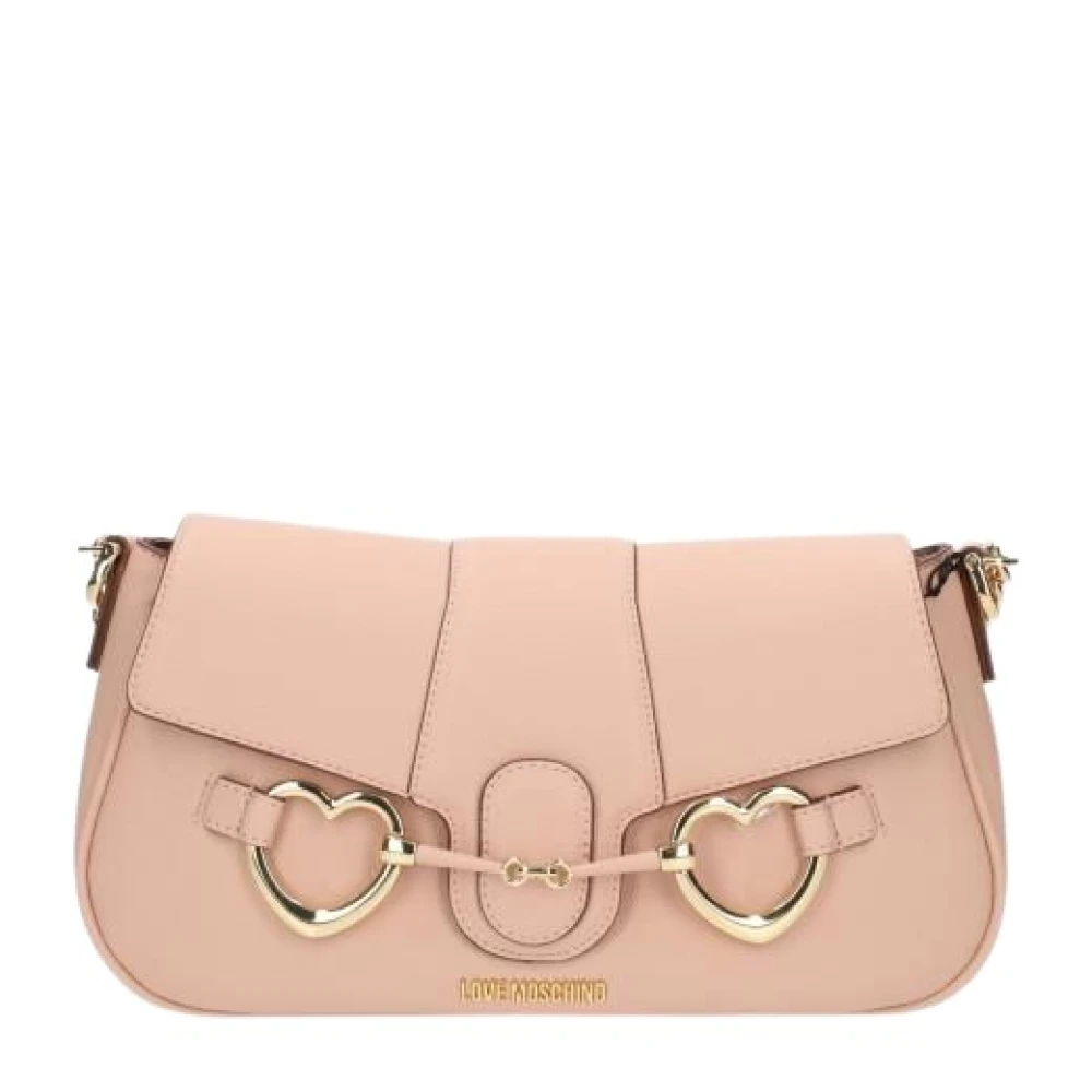 Love Moschino Cross Body Bags Beige, Dam