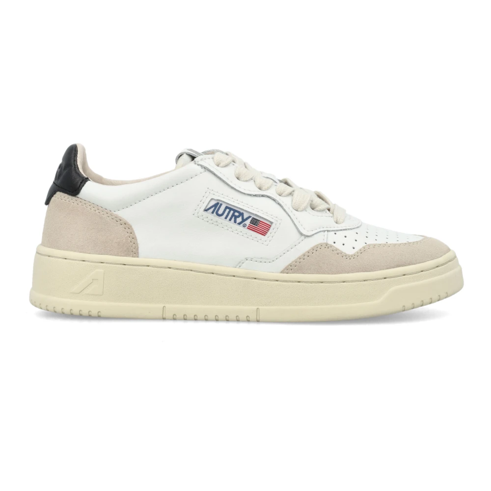 Autry White Medalist Low Trainers - Female - Sneakers - 6 Uk - Shoes