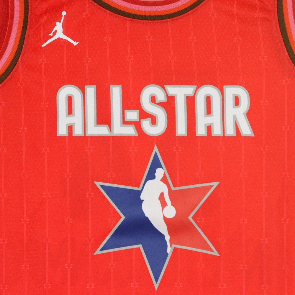 Jordan LeBron James Basketbal Tanktop Red Heren
