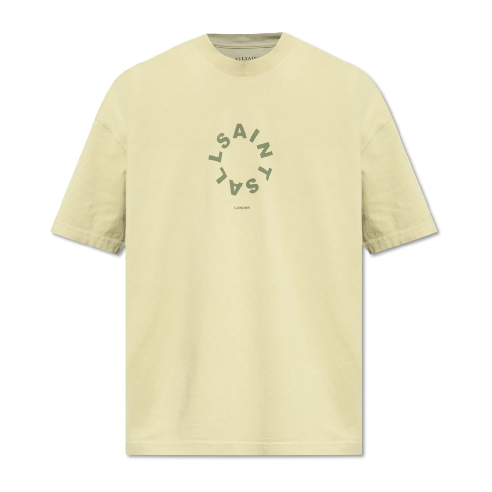 AllSaints Tierra T-shirt Green Heren