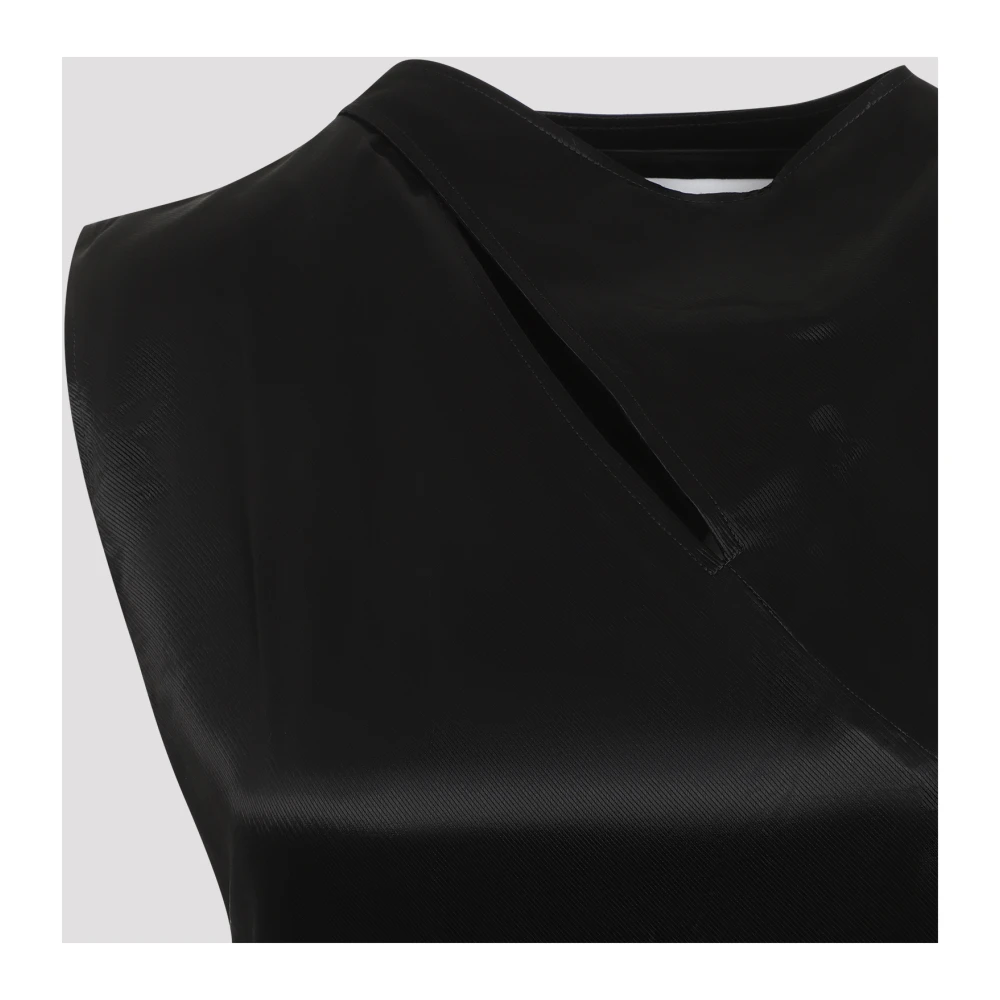 Jil Sander Zwarte Jurk Aw24 Black Dames