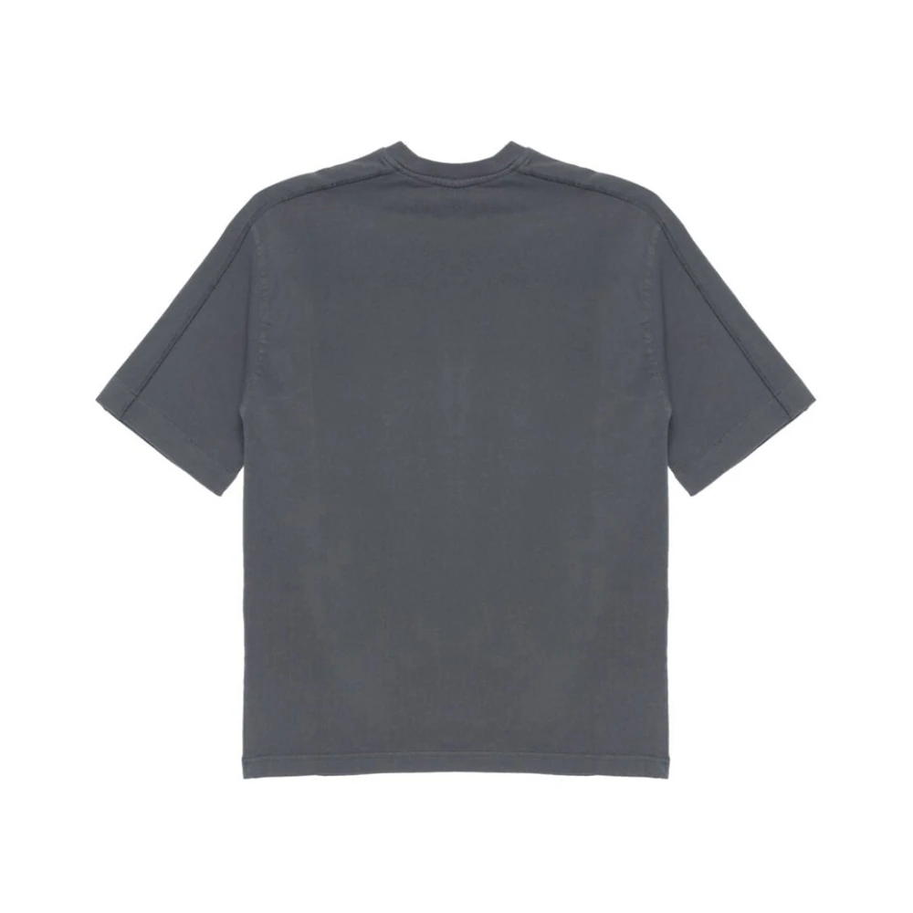 Gr10K Korte mouwen Overlock T-shirt Duifbruin Gray Heren
