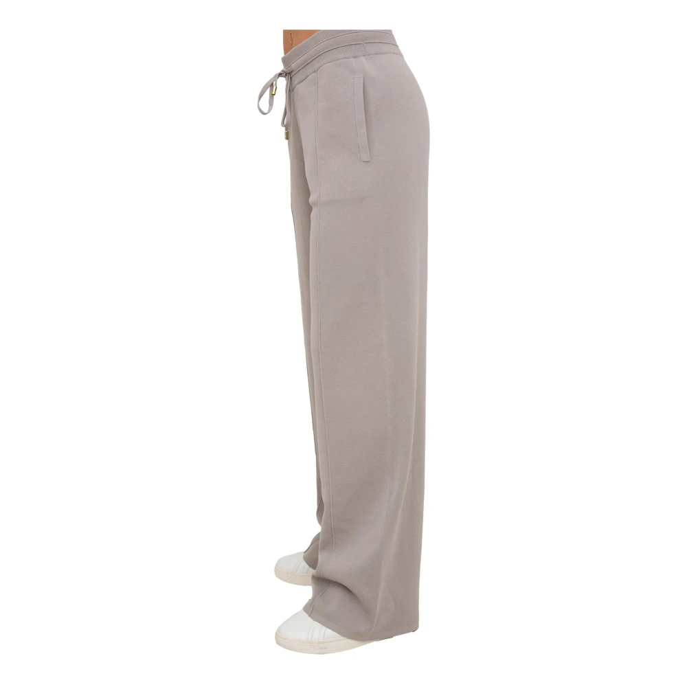 pinko Grijze Casual Broek Gray Dames