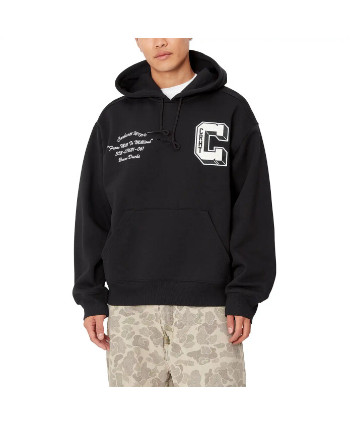 sweat-a-capuche-canards-bruns