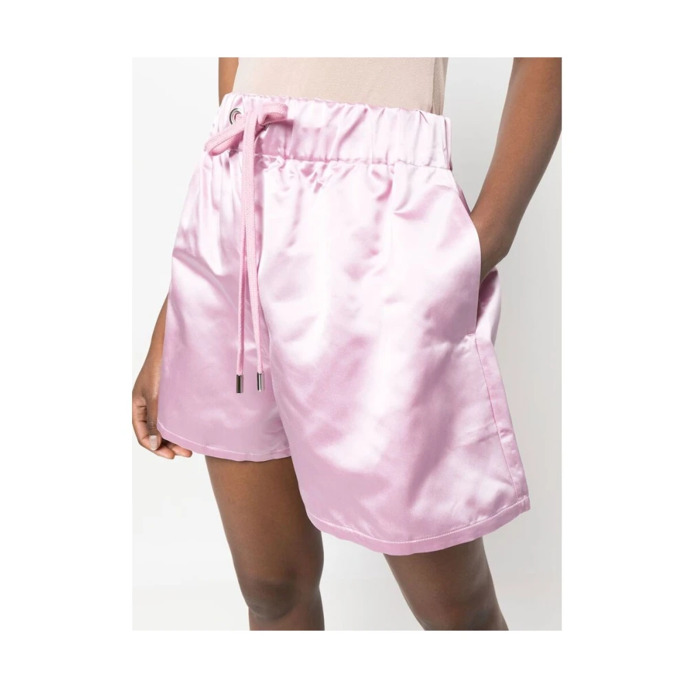 Sa Su Phi Zijden A-Lijn Shorts Pink Dames