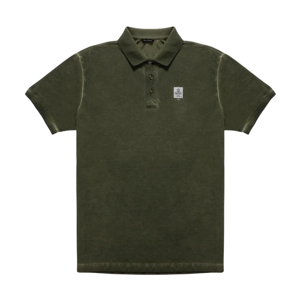 Refrigiwear Mannelijk Groente Tops Heren, Groen, S, Katoen, Kurt Polo