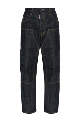 Japanese Rinse Baggy Carpenter Jeans