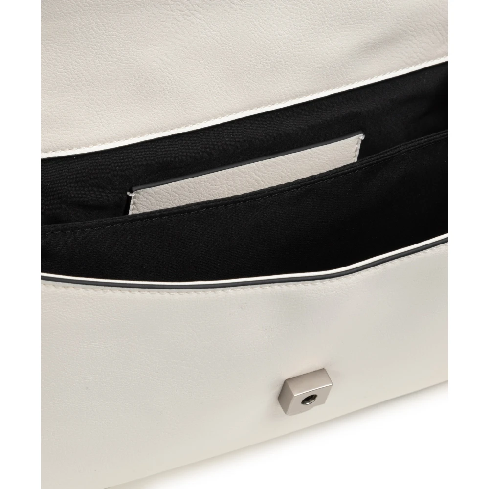 Calvin Klein Jeans Crossbody Tas met Verstelbare Band White Dames