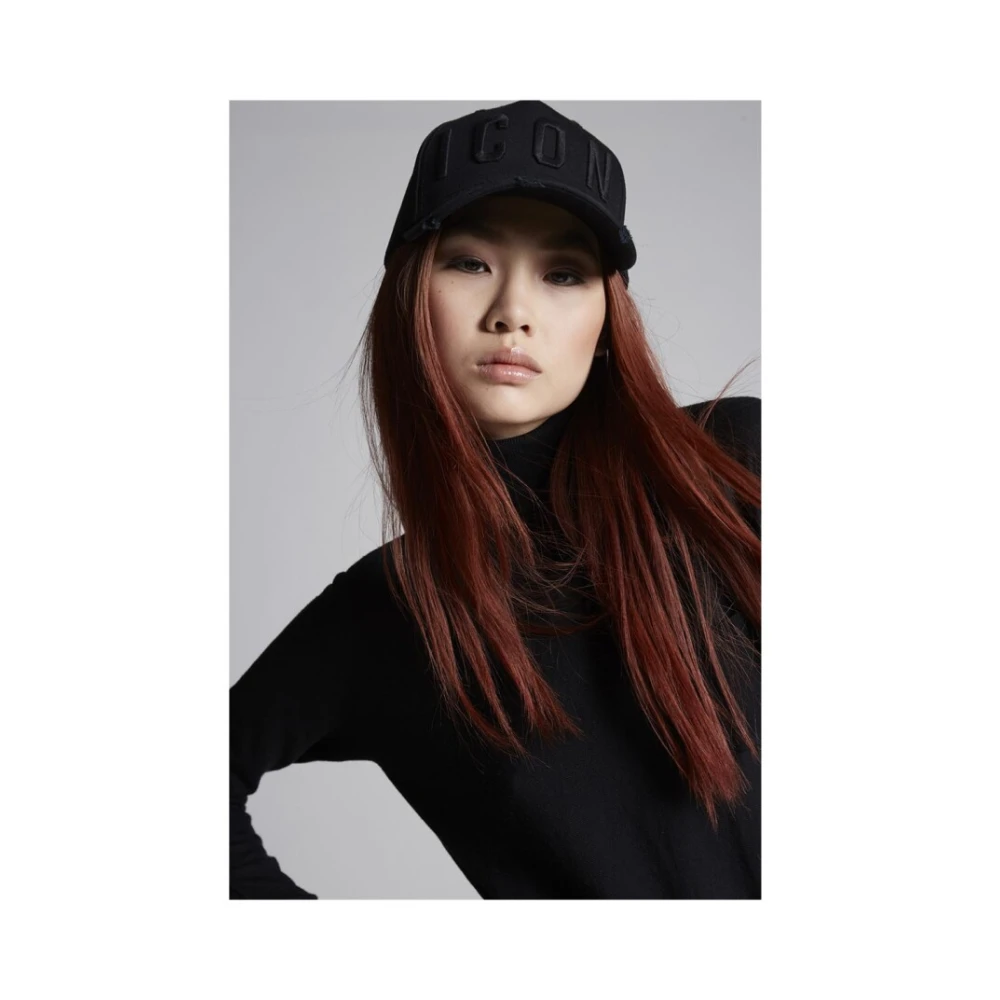 Dsquared2 Icon Baseball Cap Black Heren
