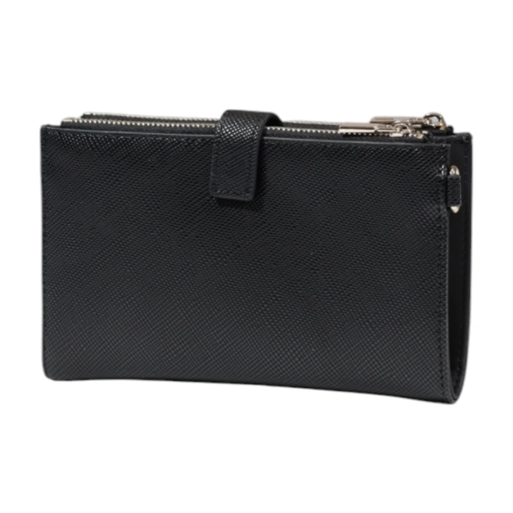 Guess Damesportemonnee van polyurethaan Black Dames