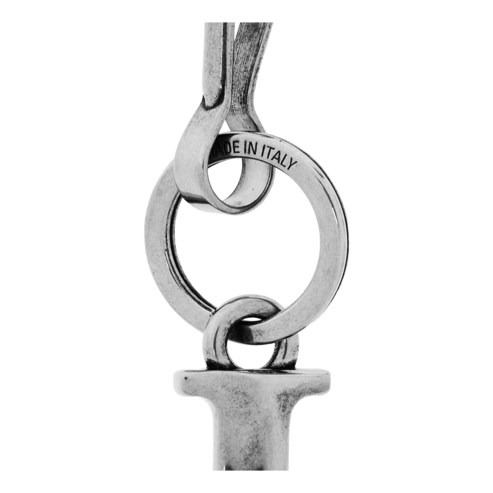 Balenciaga Sleutelhanger met bedel Gray Dames