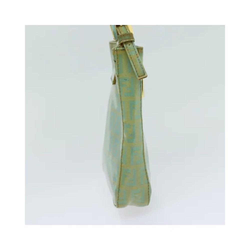Fendi Vintage Pre-owned Canvas fendi-bags Green Dames