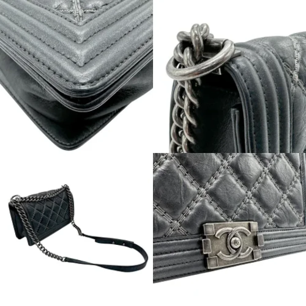 Chanel Vintage Pre-owned Fabric chanel-bags Black Dames