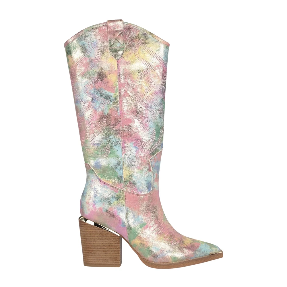 Alma En Pena Women's Multicolor Cowboy & Biker Boots, 5 Uk, Cowboy Boot