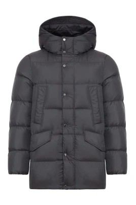 Turtleneck Hooded Parka