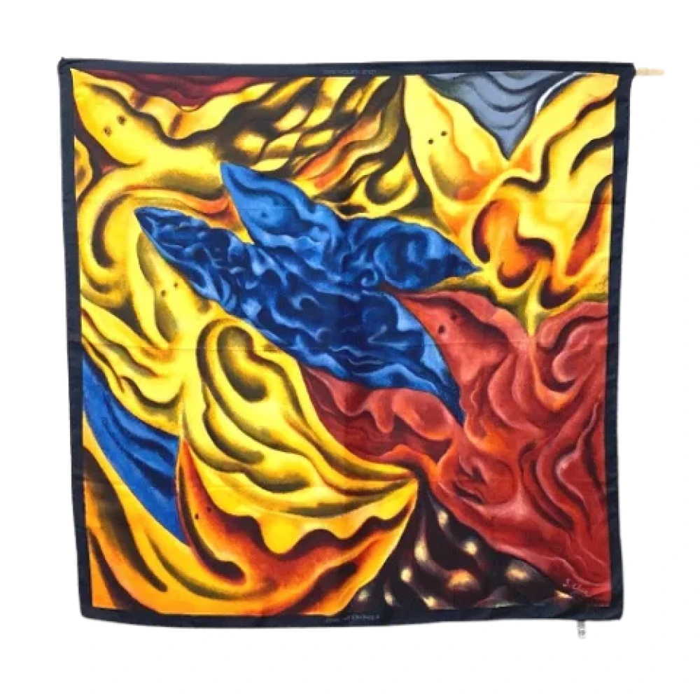 Louis Vuitton Vintage Pre-owned Silk scarves Multicolor Dames