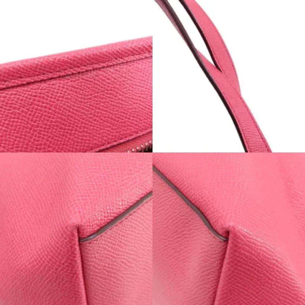 Coach Pre-owned Leather totes Pink Dames