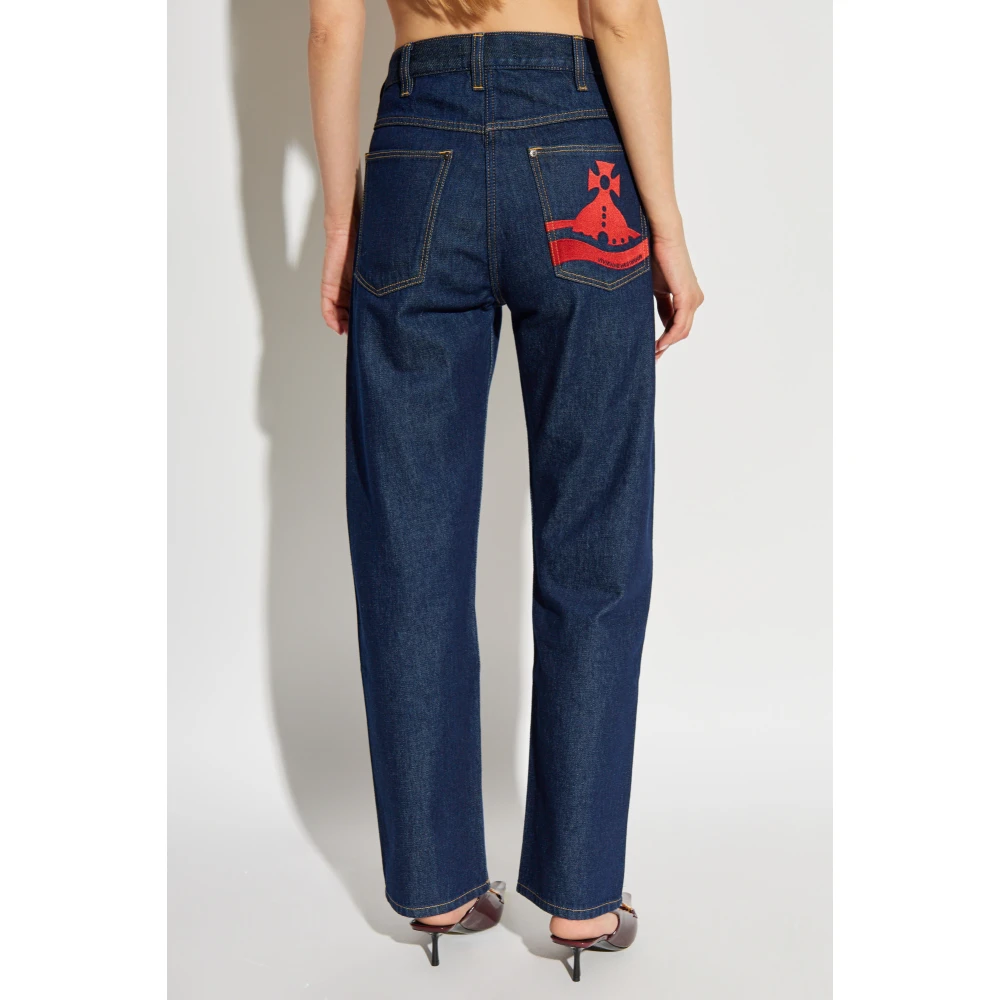 Vivienne Westwood Jeans Ranch Blue Dames
