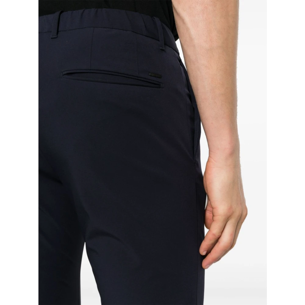 Incotex Blauwe Slim Fit Broek Blue Heren
