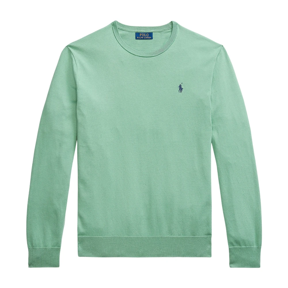 Ralph Lauren Rondgebreide trui Green Heren