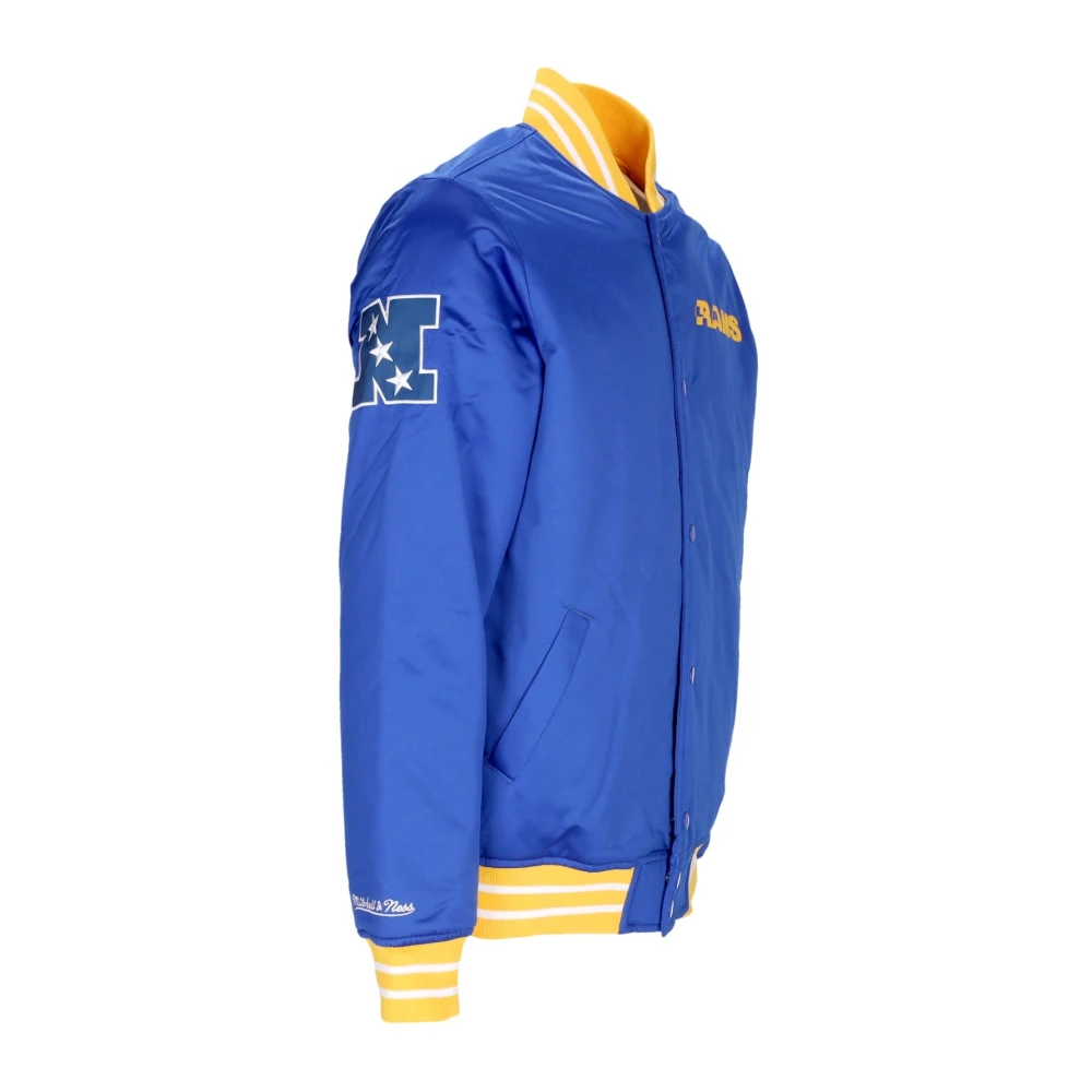 Mitchell & Ness Los Angeles Rams Bomberjack NFL Blue Heren