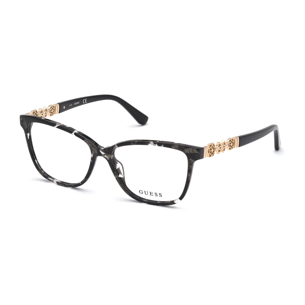 Guess Women's Black Glasses, 52 Mm, Stylish Eyeglasses