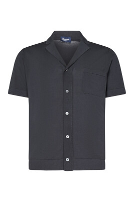 black-bowling-style-cotton-shirt
